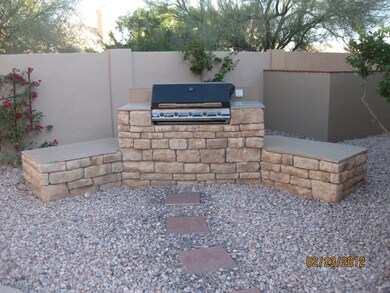 Built in BBQ
