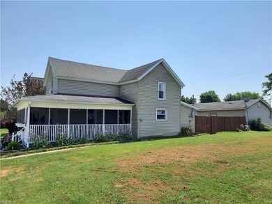 Side view of the house