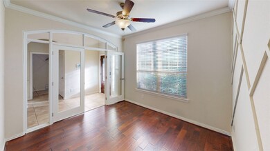 French Doors and Wood Floors