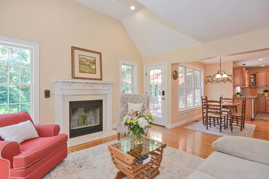 LR open to Breakfast Nook/Kitchen