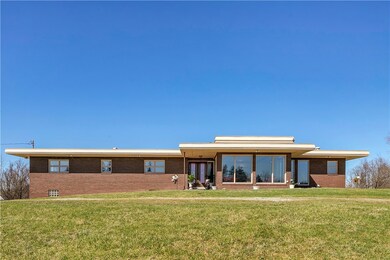 Covered front entry - windows galore for amazing v