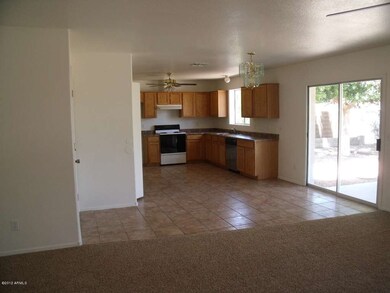 Looking at Kitchen from Living area