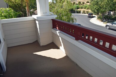 Upstairs Balcony