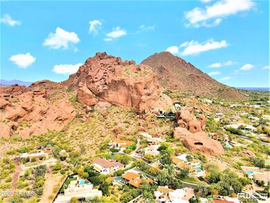 Praying Monk and Camelback Mountains