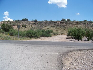 Looking East at this corner lot