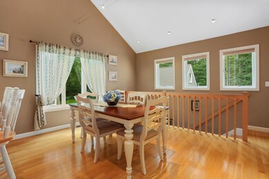 Dining area to rear stairs