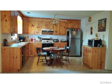 Full view of this large eat in kitchen from the Gr