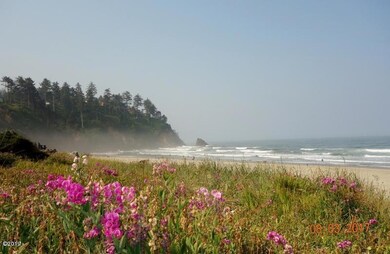 The beach