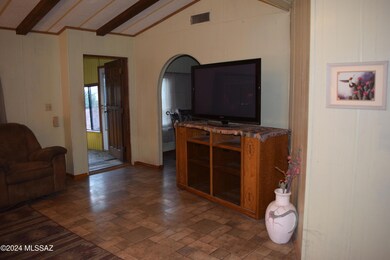 living room looking towards the entry