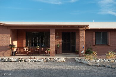 Front from driveway