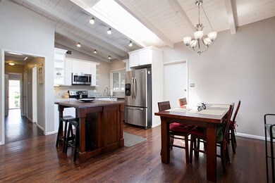 Kitchen and dining room...