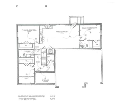 View of floor plan / room layout