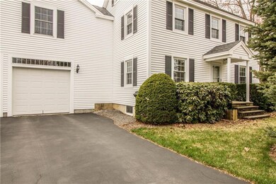 Front entry and garage