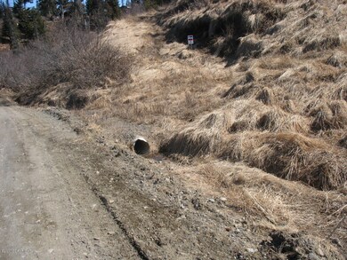 Driveway culvert in place