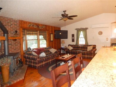 The open living room is perfect for those who love