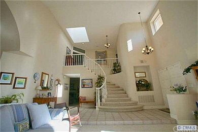 A shot of the grand entry foyer as seen from the f