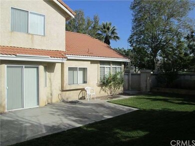 Rear patio and yard.