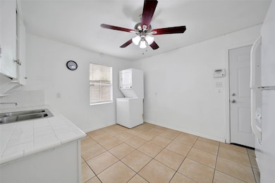 View of kitchen.