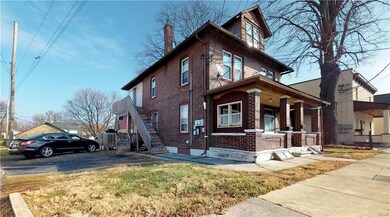 Front Entry for Apt 1 and Elevated Deck to Apt 2