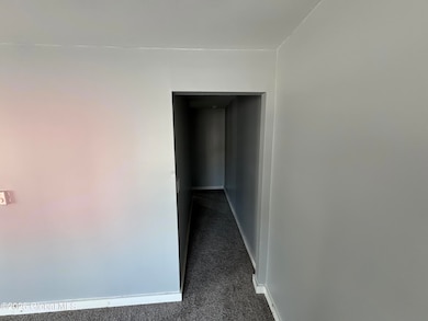 Hallway to bedroom kitchen and bathroom