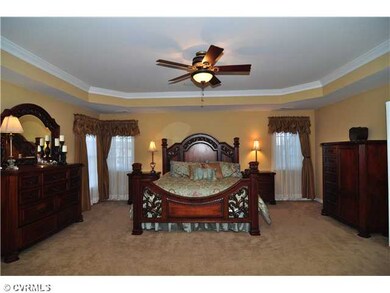 Exterior Front - Master Bedroom with Tray Ceiling!