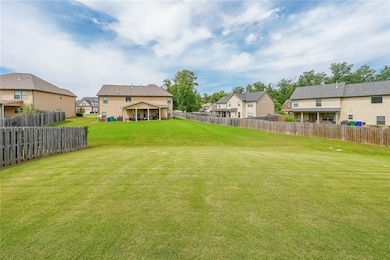 View of yard featuring a residential view