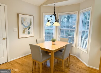 Virtual Staged - Breakfast area in kitchen