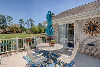 Deck Overlooking Golf Course