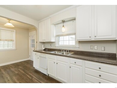 Updated kitchen with newer LVT flooring