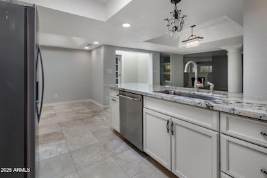 Kitchen to Dining & Living Room