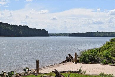 Private sandy beach
