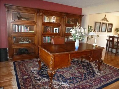 Den. All New Hardwood Flooring ... Great Work Space!