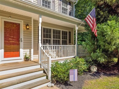 Nice sized front porch