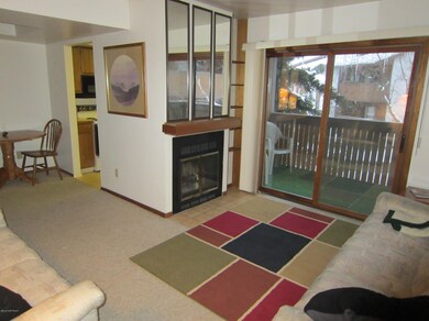 Living Room with Fire Place