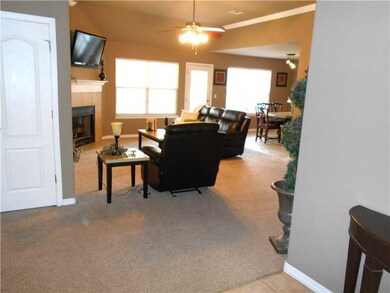 Living Room. Open Entry Great Flow Thru Living Room