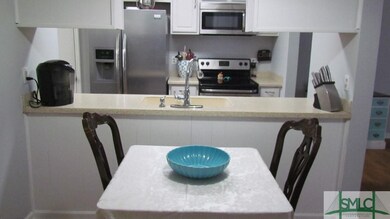 Eat in kitchen over looking kitchen.