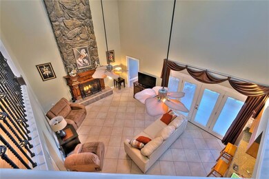 View from the Catwalk overlooking the Living Room