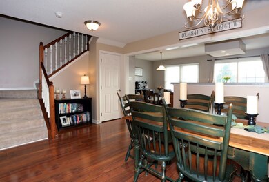 Plenty of space in this home - door leads to lower