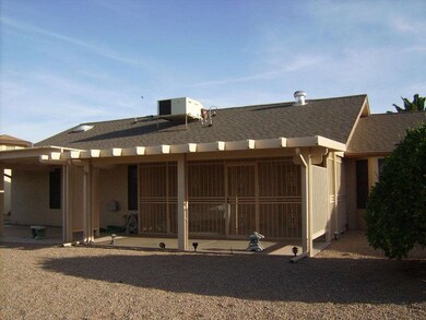 Security Screened Patio & open Patio