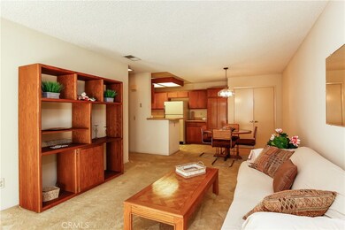 Spacious living room with attached dining area.