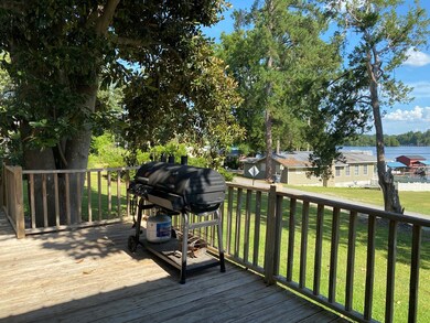 Outdoor cooking on deck