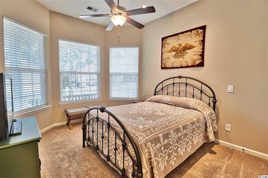 Located in the front of the home with a Bay window and added LED lights above the bed.