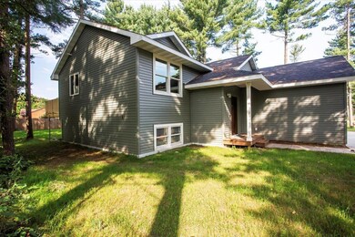 Great lawn and mature trees
