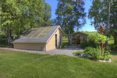 Greenhouse and workshop