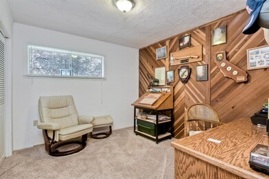 3rd bedroom is currently used as an office