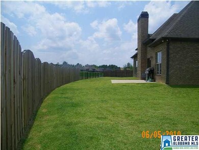Large fenced back yard