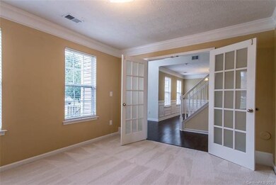 Office/Living Room--French Doors for privacy