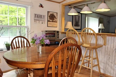 Pull up to the breakfast bar and enjoy the open fl