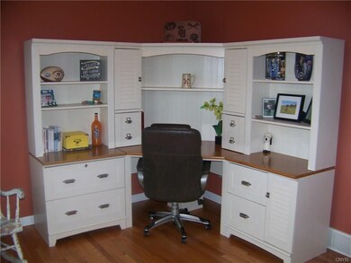 Office to the left as you walk in.  This piece of 