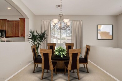 Staged Dining Room